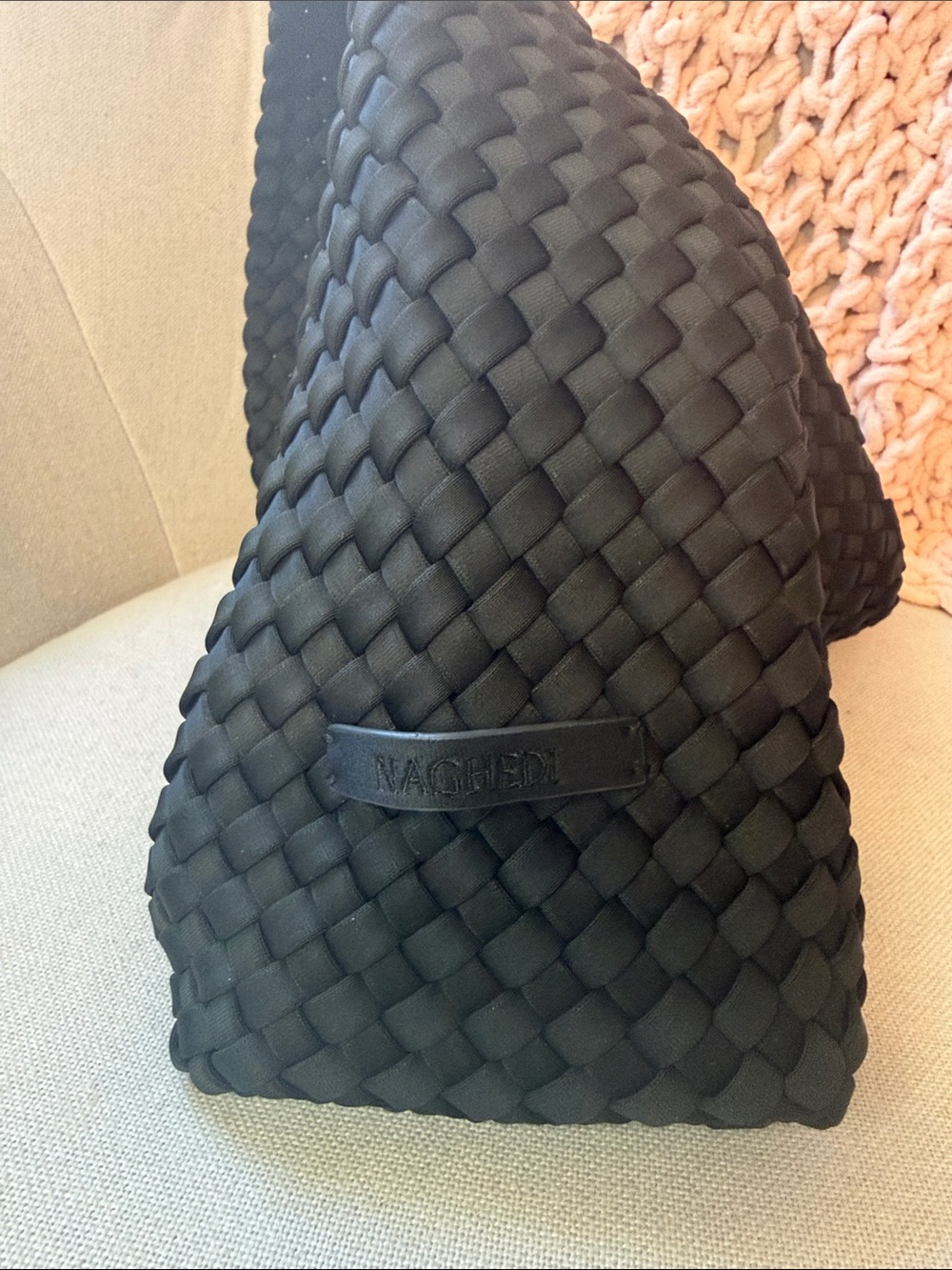 Naghedi Nomad Medium Hobo in Black - Picture 5 of 6